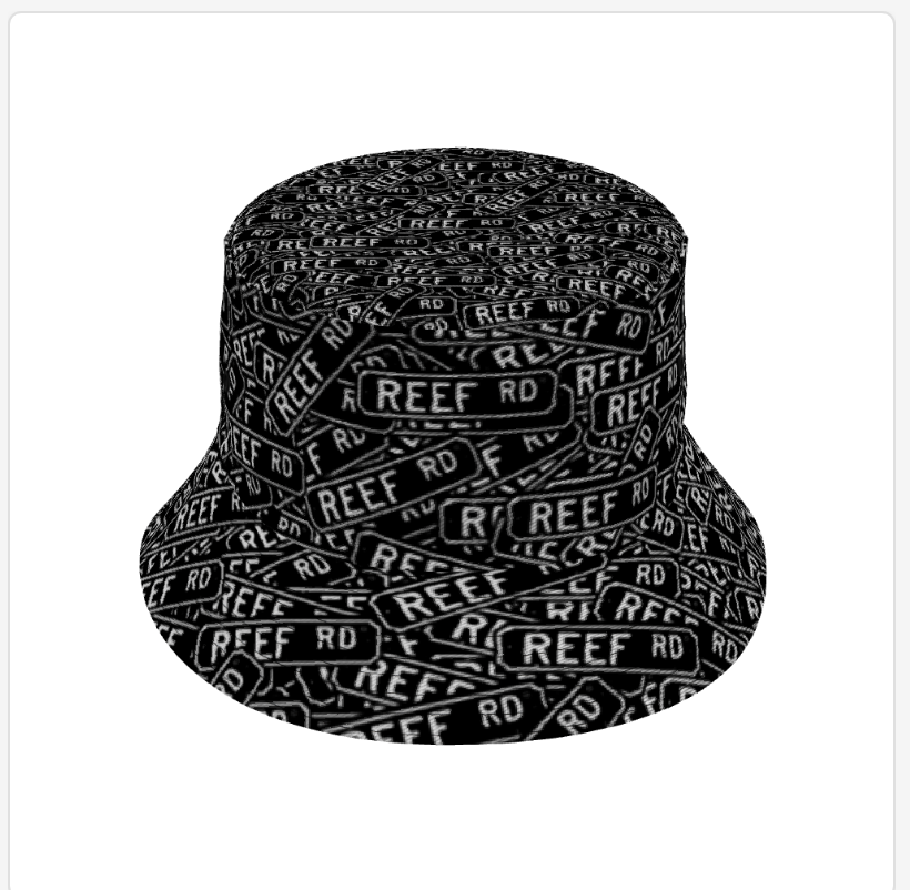 Reef Rd Tiled Bucket Hat